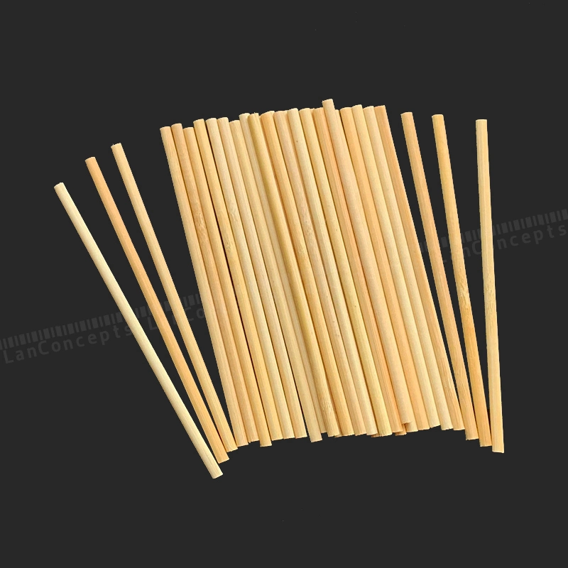 Bamboo Stick Wood Craft Round Skewer Manufacturer Wooden Lollipop Popsicle Sticks Icecream Stick Bamboo Skewers