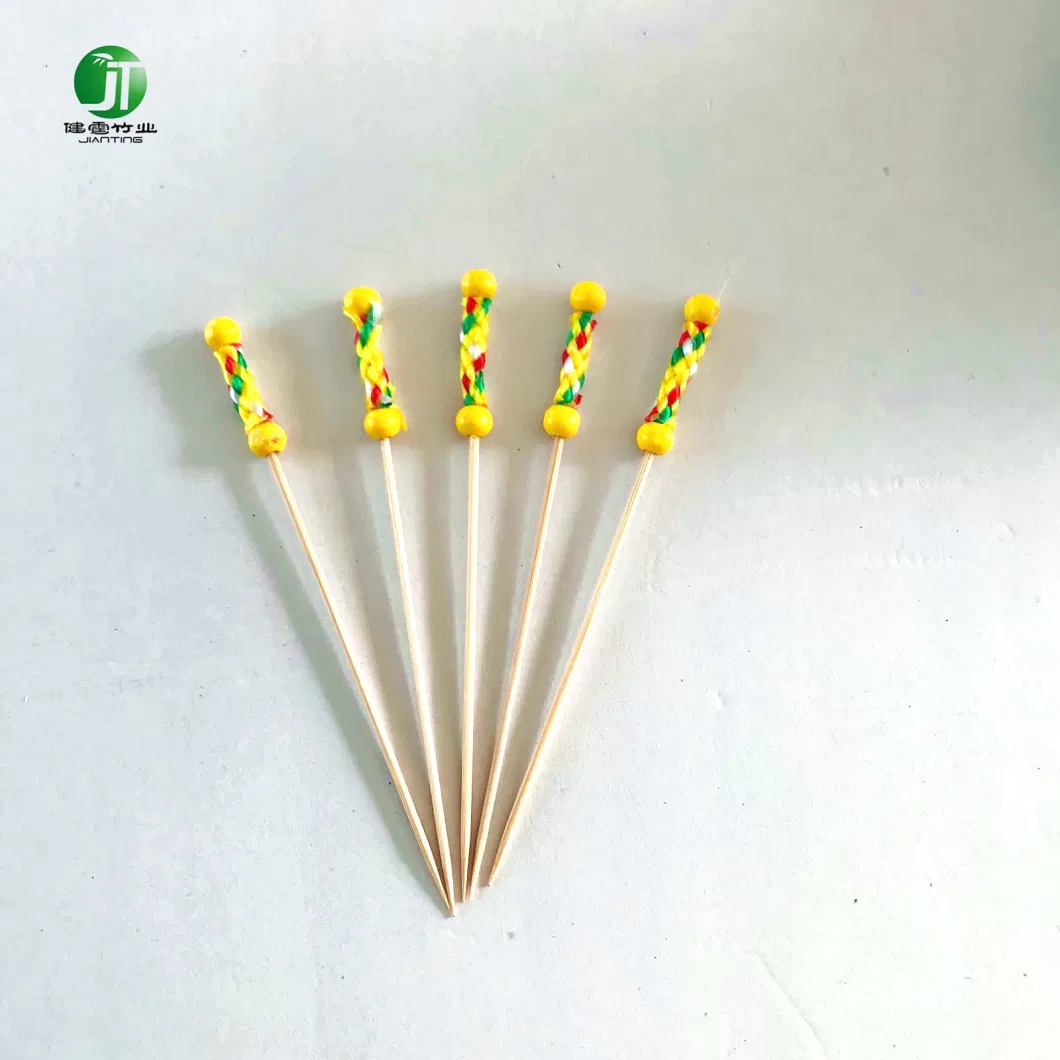 Hot Sell Small Cocktail Bamboo Fruit Skewer/Stick/Pick