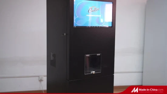 Auto Touch Screen Coin Operate Protein Shakes Cold Energy Drink Black Instant Cold Milk Tea Juice Cafe Coffee Vending Machine Factory