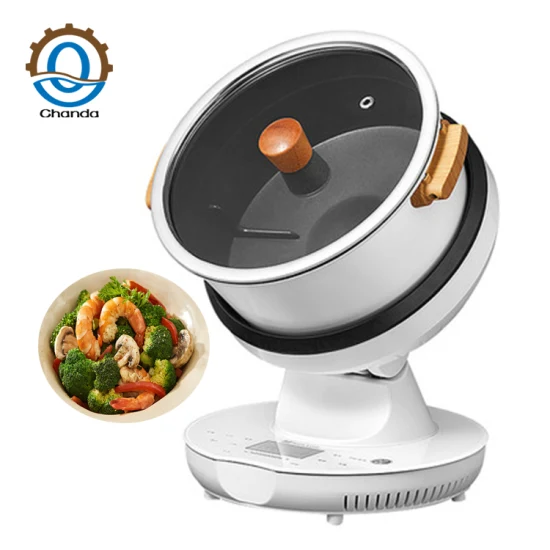 Multifunction Intelligent Electric Automatic Cooking Robot Stir Fry Machine Home Electrical Plugs Stir Fryer Robot Cooker