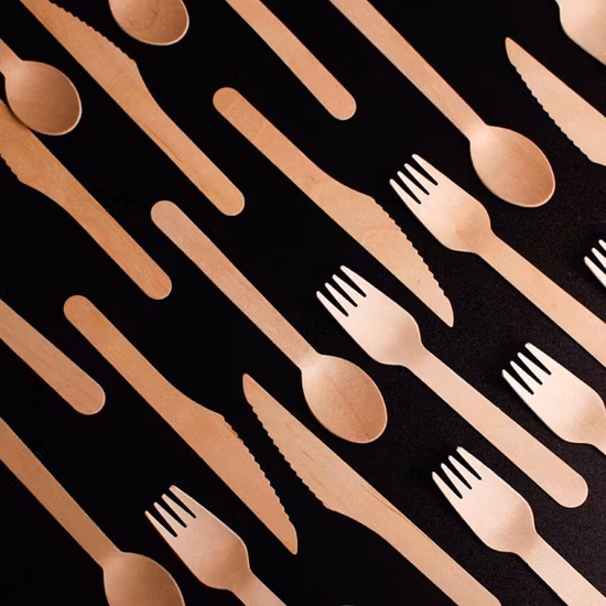 Eco Friendly Biodegradable Disposable Wooden Fork